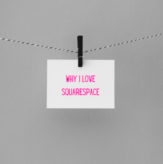 Why I love Squarespace!